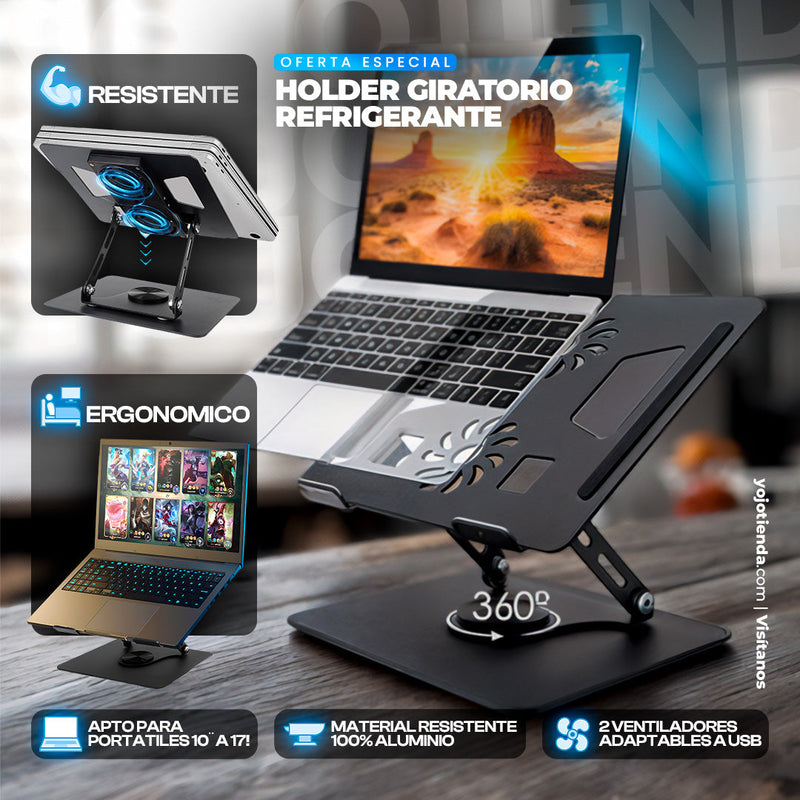 LANGING PAGE Base de Enfriamiento ColD360®  + Soporte Celular de Obsequio