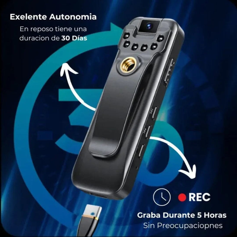 Cámara HD Profesional 4K – Compra 1 y Recibe 2 + Tarjeta de 128GB ✅