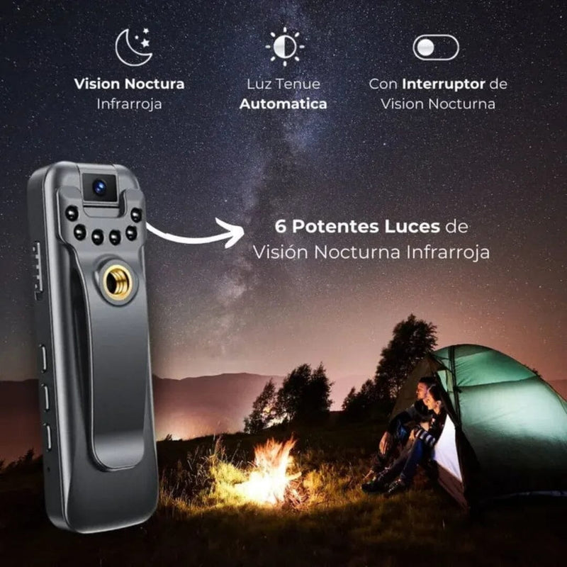 Cámara Portátil Full HD 4K – ¡Compra 1 y Llévate 2 + Memoria 128GB GRATIS! 🎥