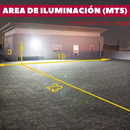 REFLECTOR SOLAR 13 HRS ILUMINACIÓN SUPER BRILLANTE 200W LUZ FIJA